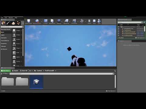 Unreal Engine 4 - Beginner Tutorial 1 - Basic Movement and Geometry