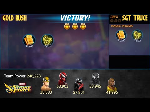 [Challenge] Gold Rush -- Tier 11 (3 stars)