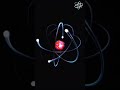 Electrons revolving around nucleus 🧪⚛️🔥 #short #ytshort