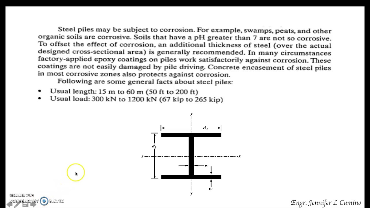 Pile Foundations Part 1