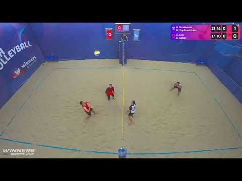 04:35 A. Kotelenets / M. Zapliusvichka - A. Lylo / B. Isakov 19.10.2022 | Winners Beach Volleyball