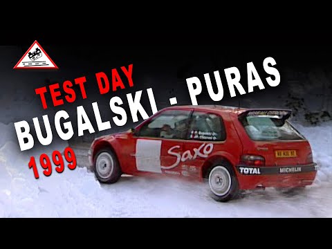 Test Bugalski - Puras | Citroën Saxo Kit Car | Rallye Monte-Carlo 1999 [Passats de canto] Telesport
