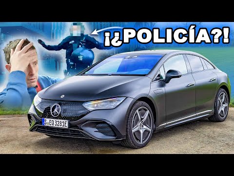 My review of the Mercedes EQE… German police alert!