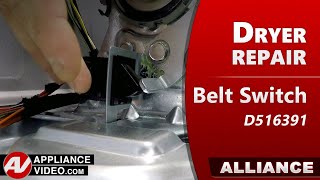 Speed Queen Dryer Not Starting: Belt Switch Repair and Diagnostic