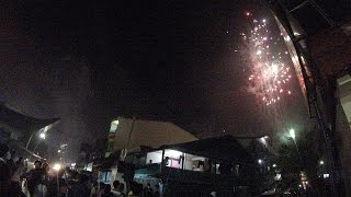 preview picture of video 'Pesta Kembang Api - Malam Tahun Baru 2015 di Rantepao #1 (GoPro Video HD)'