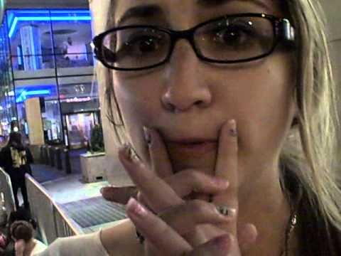 Waiting in line for Katy Perry @ Today Show with the Capitol Street Team- August 26th 2010-