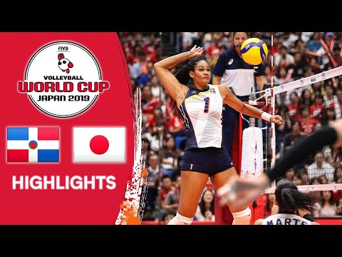 DOMINICAN REPUBLIC vs. JAPAN - Highlights | Women's Volleyball World Cup 2019