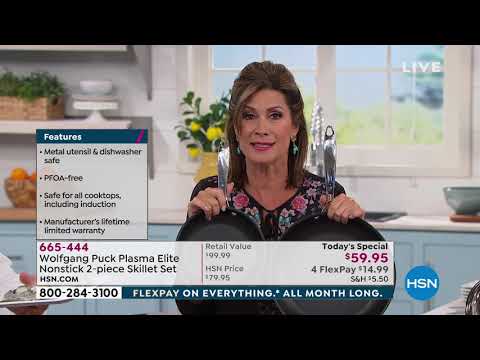 HSN | Wolfgang Puck Plasma Elite Cookware Premiere 06.10.2019 - 01 PM
