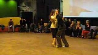 Tango Lesson: Sacada in Closed Embrace