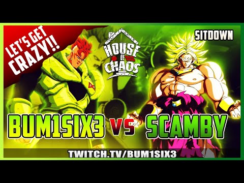 DBFZ Sitdown - Bum1six3 vs Scamby