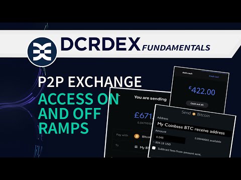 DCRDEX Access Fiat On and Off Ramps - DCRDEX Fundamentals