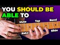 Skills Intermediate Guitarists Should Have