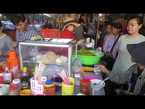Siem Reap Street Food - Testing Breakfast And Drink In Phsar Leu - First Time To Visit Video