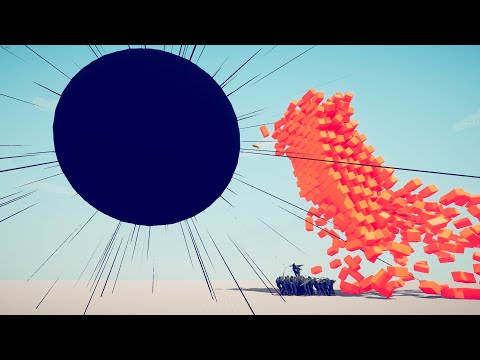 BLACK HOLE vs ARMIES Totally Accurate Battle Simulator TABS