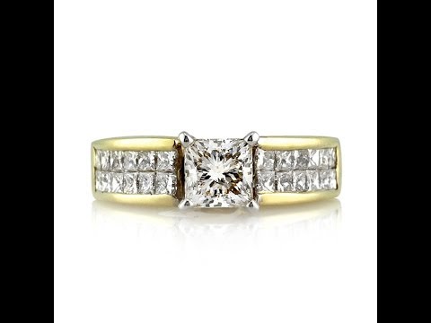 Mark Broumand - 2.01ct Princess Cut Diamond Engagement Anniversary Ring