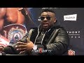 JARRELL MILLER'S FULL MEDIA ROUNDTABLE IN NEW YORK FOR HIS JOSHUA VS MILLER FIGHT