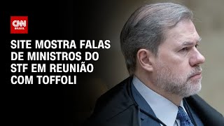 Poder360 mostra falas de ministros do STF em reunião com Dias Toffoli | HORA H