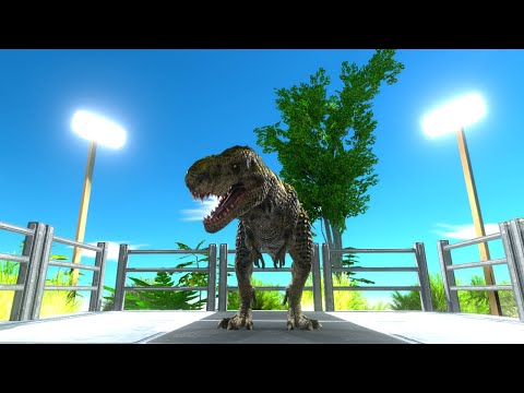 FPS PERSPECTIVE with all WEAPONS in DEATH RUN #2 - Animal Revolt Battle Simulator (ARBS)