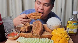 Lechon Kawali Mukbang - Malutong Malambot