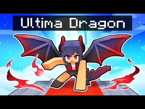 Playing as the ULTIMA DRAGON In Minecraft!