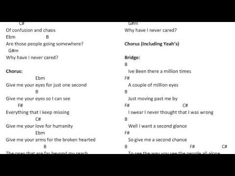 Give Me Your Eyes - Brandon Heath