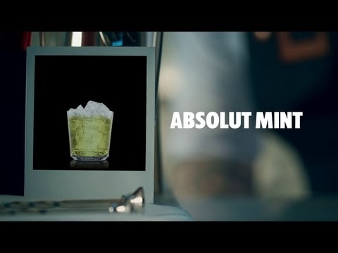 ABSOLUT MINT DRINK RECIPE - HOW TO MIX