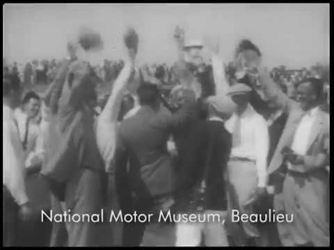 Sunbeam 1000hp – 1927 World Land Speed Record run (12 minute film)