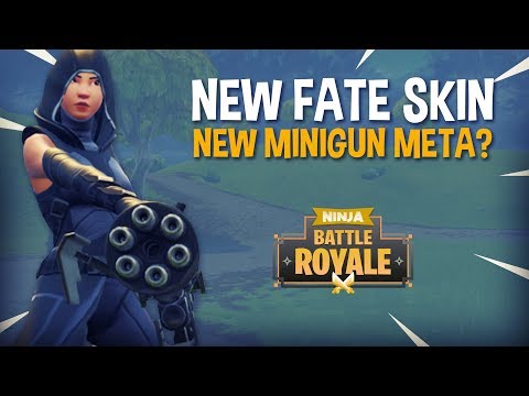 14 Frag Win NEW FATE Skin NEW Minigun Meta? - Fortnite Battle Royale Gameplay - Ninja Video