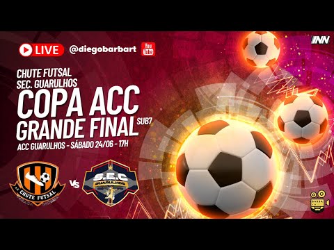 Chute Futsal vs SEC Guarulhos - Final da Copa ACC - Série Ouro - Categoria sub07