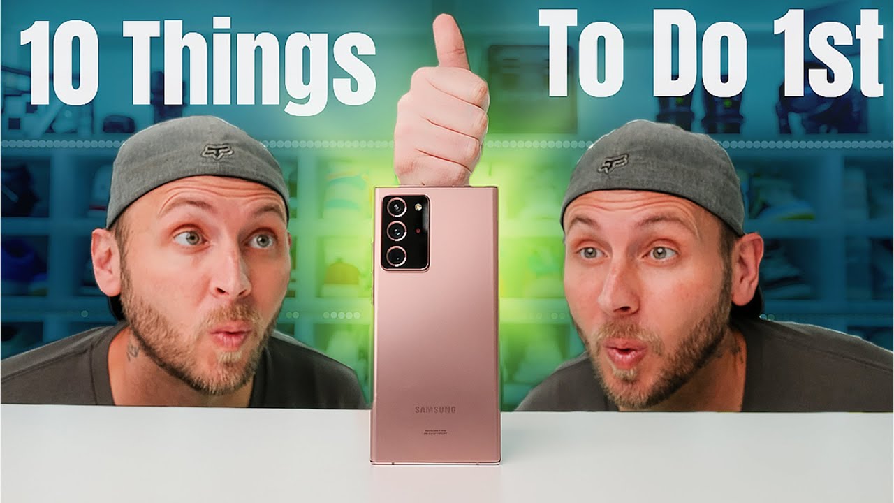 Galaxy Note 20 Ultra Unboxing and First 10 Things To Do!