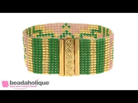 How to add a Beadslide Clasp to Loom Work