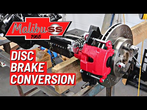 1965 Malibu SS (Ep 23) Rear Disc Brake Conversion on the Chevelle.