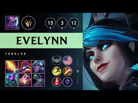 Evelynn Jungle vs Kayn: Legendary - NA Challenger Patch 14.24
