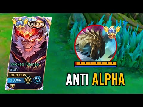 GOODBYE TOP GLOBAL ALPHA!?😅 THIS NEW SUN 2025 WILL MAKE ALPHA USELESS IN RANKED GAME!! (must try)