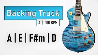 Download lagu Rock Pop BACKING TRACK A Major | A E F#m D | 100 BPM | Guitar Backing Track mp3