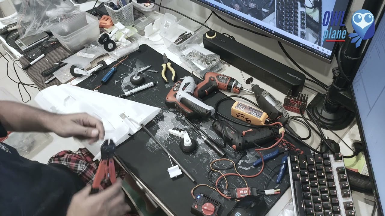 OWL BAE Hawk T1 70mm EDF v2 - Main 3DP LG Disassembly and Assembly