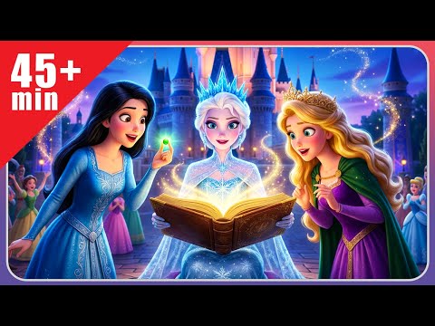 Bedtime Fairy Tales Compilation ✨ 45-Min | The Snow Queen, The Princess and the Pea & The Goose Girl