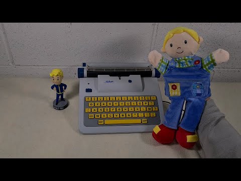 Elektronische Spielzeugschreibmaschine Mehano E115 (1998) Video Nr. 41