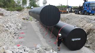 Leveranse - Brannvannstanker i Kollen naturbarnehage