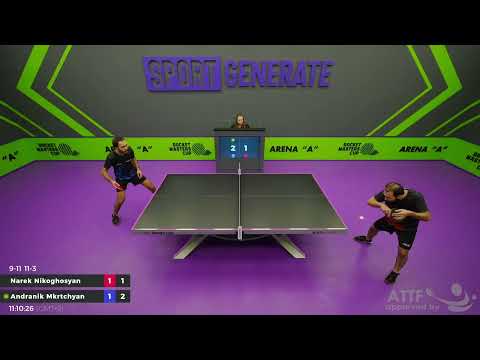 Table Tennis | N.Nikoghosyan - A.Mkrtchyan | 14.10.2025 11:00 (CET) | RMC 31532060