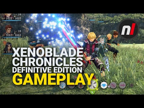 NEW Xenoblade Chronicles: Definitive Edition Nintendo Switch Gameplay