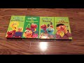 My Green Sesame Street VHS Tapes