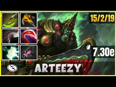 [PRO] EG.Arteezy the [Wraith King] 7.30e | EG vs 4ZS | Dota 2 Learn Gameplay