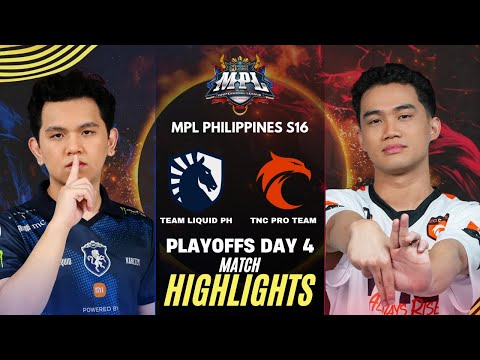 [HIGHLIGHTS] TEAM LIQUID PH vs TNC MPL PH S16 PLAYOFFS | TLPH vs TNC