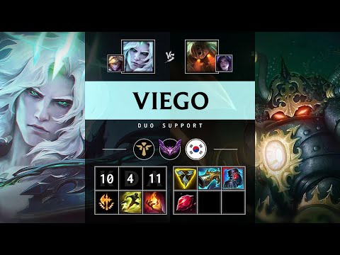 Viego Support vs Nautilus - KR Master Patch 25.14