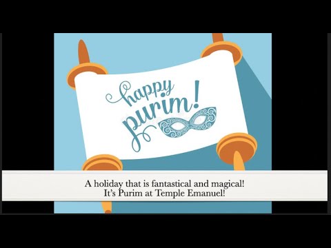 Encanto Purim Parody by Lindsay Kanter, Temple Emanuel, MD
