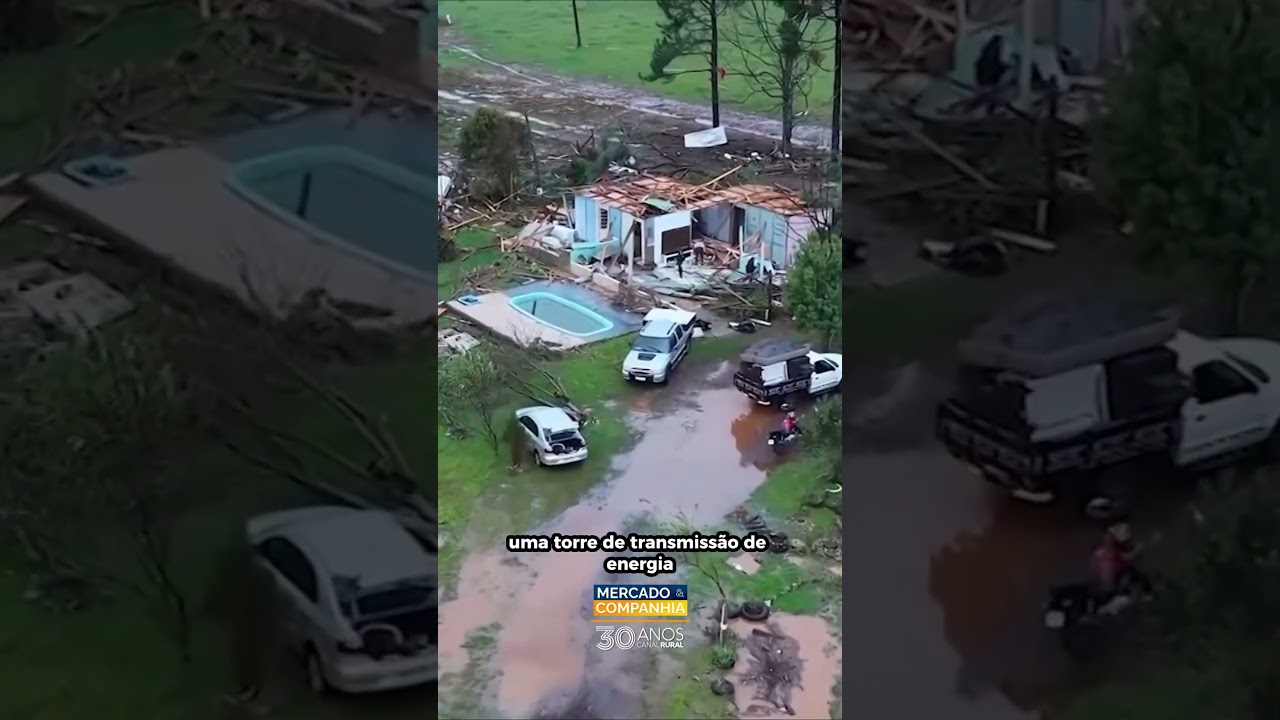 Tornado F3 atinge o sul do país com ventos estimados em até 332 km/h