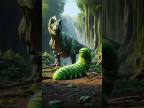 DINASOUR VS WORM || 🦕VS 🐛