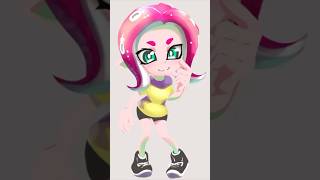 【スプラのタコちゃん全身描いてみた】初心者にも簡単に可愛いタコちゃんが描けるイラストの色の塗り方です( ´ ▽ ` ) #Shorts #描いてみた