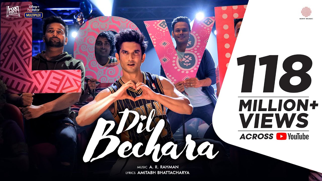 Dil Bechara  Lyrics in English| Sushant  | Sanjana Sanghi